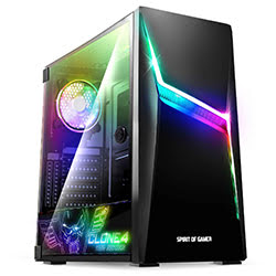 Boîtier PC Spirit Of Gamer CLONE 4 A-RGB EDITION Cybertek