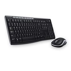 image produit Logitech  Wireless Desktop MK270 Cybertek