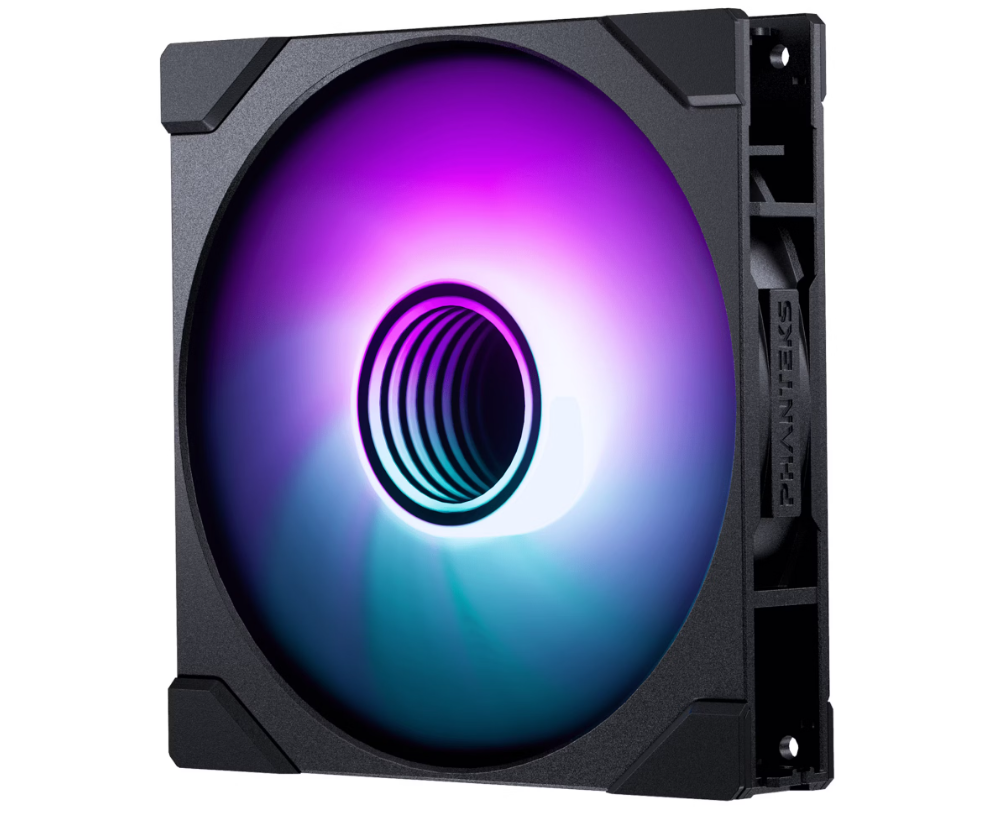 Phanteks M25 Gen2 PWM Noir (Pack de 3x140mm) D-RGB - Ventilateur boîtier - 1