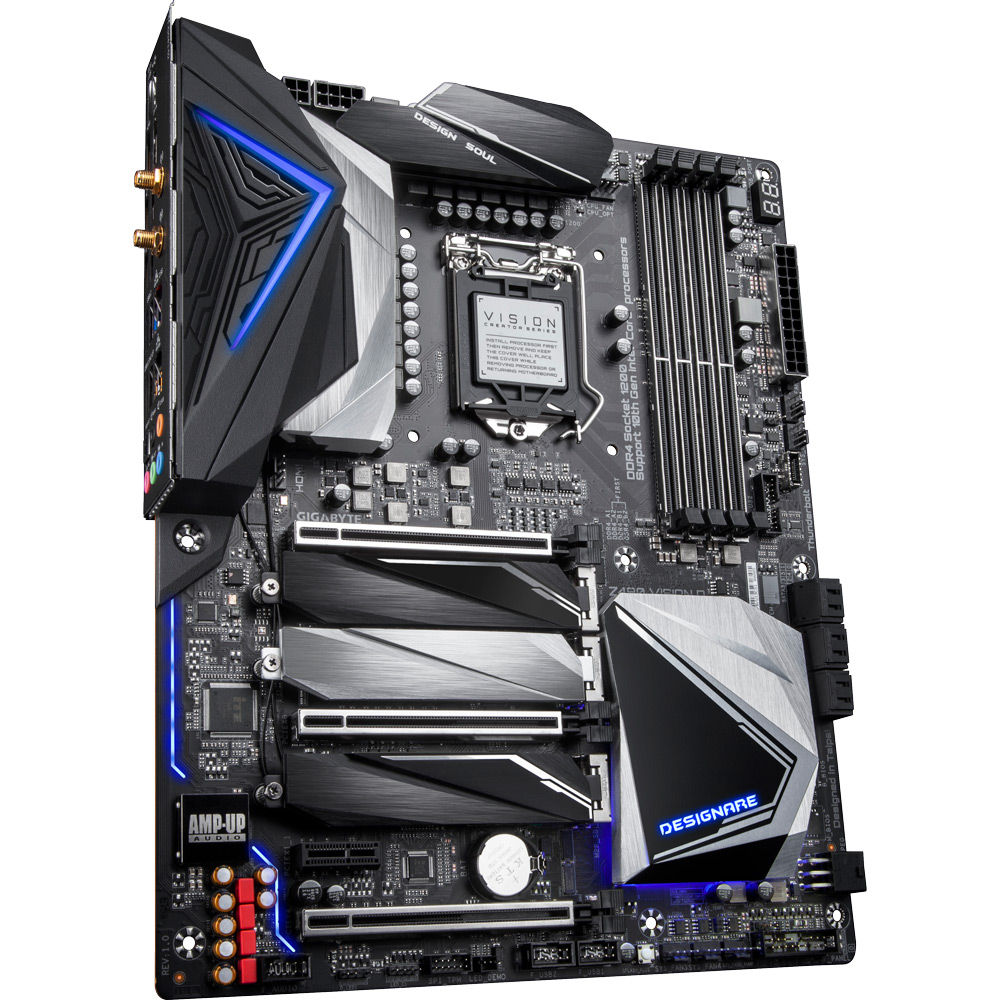 Gigabyte Z490 VISION D ATX  - Carte mère Gigabyte - Cybertek.fr - 4