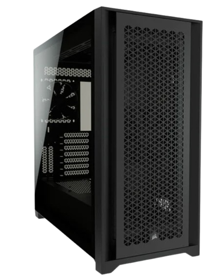 image produit Corsair 5000D Airflow TG Black - MT/Sans Alim/ATX Cybertek