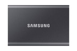 image produit Samsung T7 USB 3.2 1 To Gris Cybertek