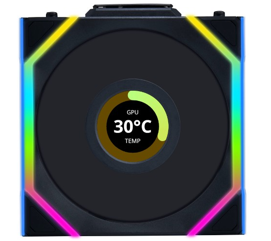 Lian-Li UNI FAN SL LCD ARGB PWM 120mm - Ventilateur boîtier - 1