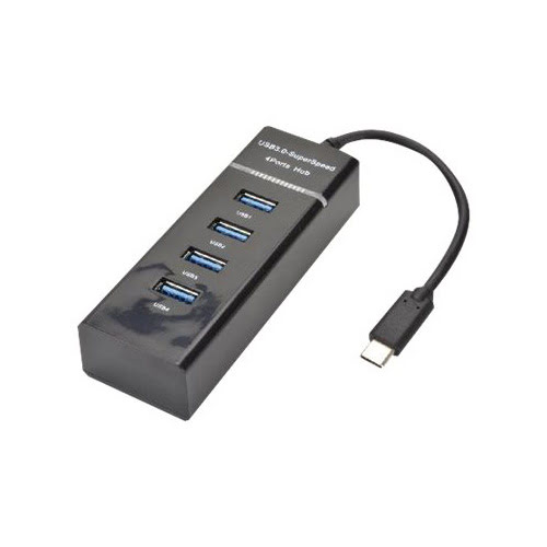 MCL Samar Connecteur USB-C - 4 ports USB A 3.0 - Hub MCL Samar - 0