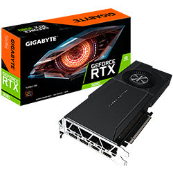 image produit Gigabyte GeForce RTX 3080 TURBO 10G LHR-Seconde Vie-Très Bon Etat Cybertek