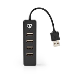 image produit Nedis USB-A Mâle 2.0 - 4x USB A Female - 480 Mbit/s Cybertek