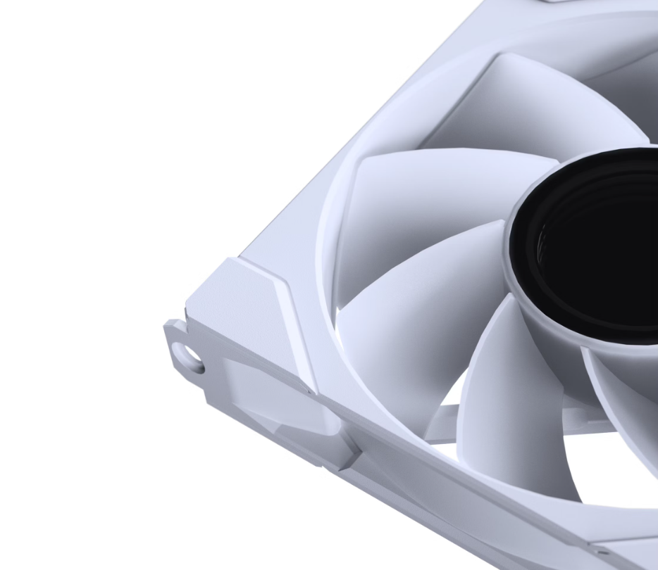 Phanteks M25 Gen2 PWM Blanc Reverse Blade (3x120mm) D-RGB - Ventilateur boîtier - 6