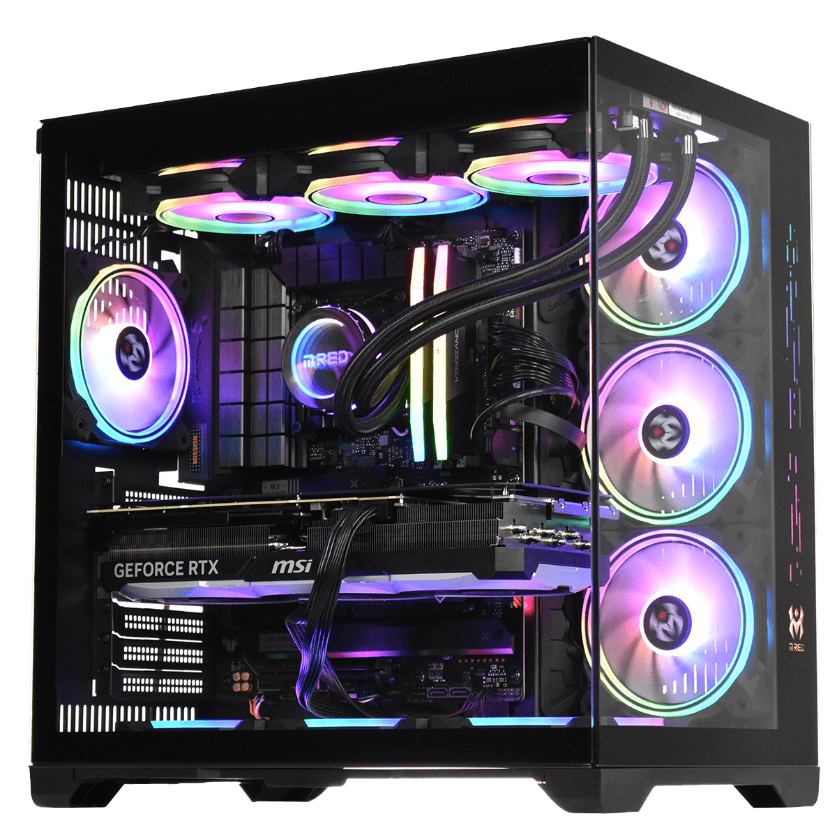 Cybertek 07_blackcyber - I7-14700KF/RTX4080S/32Go/2To/Wifi (PCG-10602250) - Achat / Vente PC Fixe sur Cybertek.fr - 0