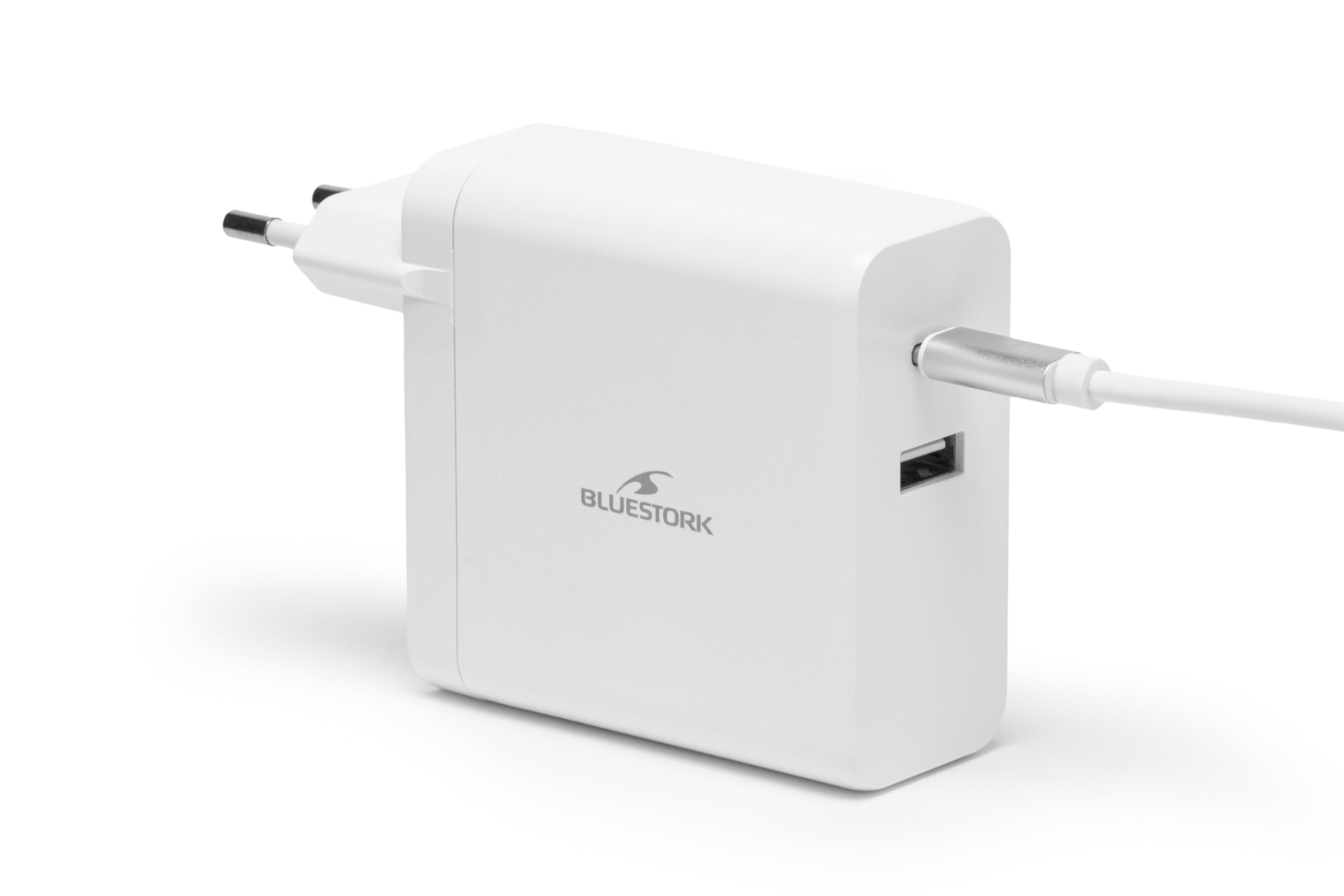 Bluestork Alimentation 65W/USB C/Blanc (PW-NB-65-C-W) - Achat / Vente Accessoire alimentation sur Cybertek.fr - 3