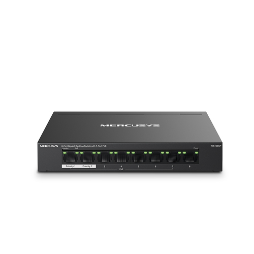 Switch Mercusys 8-Port Gigabit MS108GP - Cybertek.fr - 1