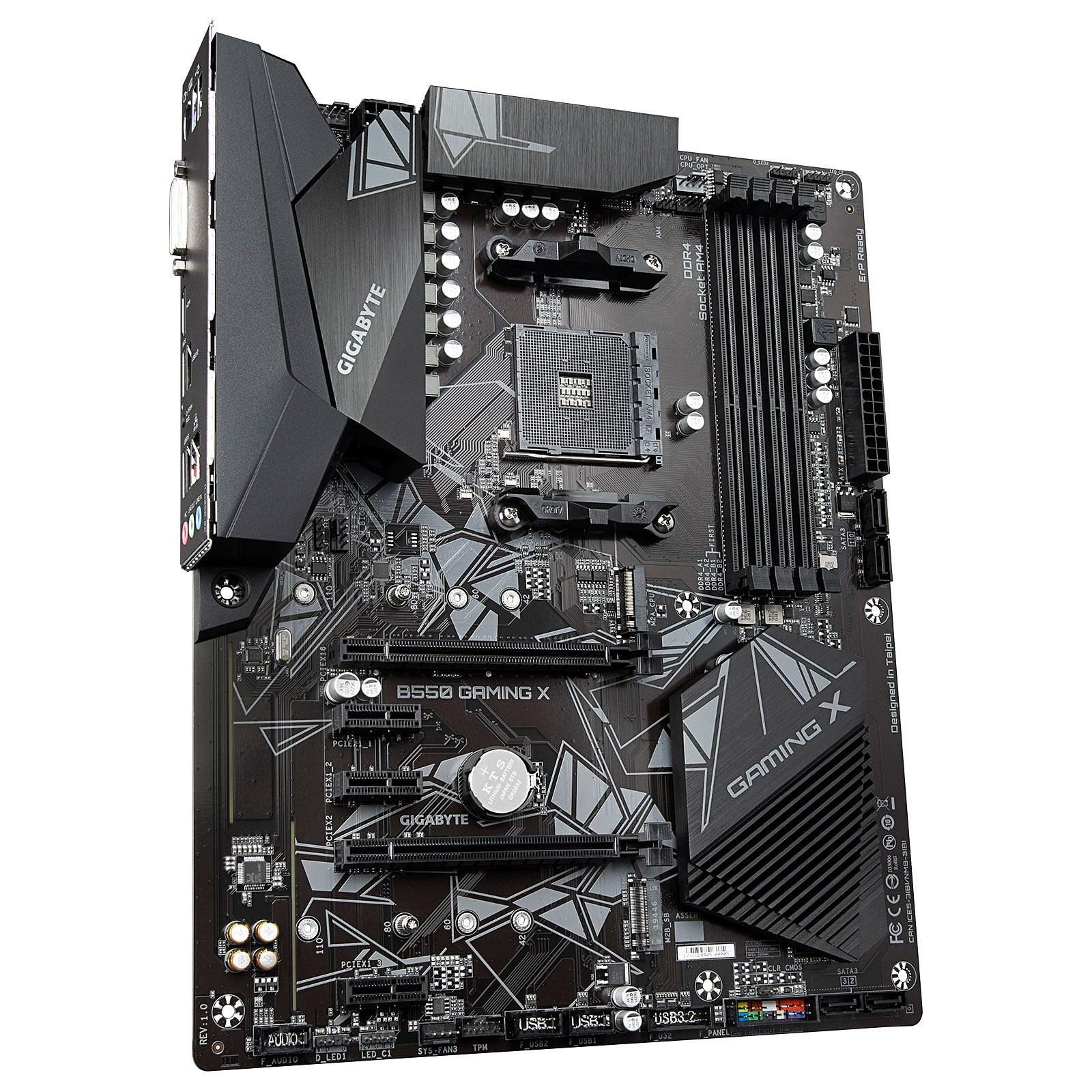 Gigabyte B550 GAMING X ATX  - Carte mère Gigabyte - Cybertek.fr - 2