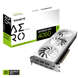 image produit Gigabyte GeForce RTX 4060 AERO OC 8G Cybertek