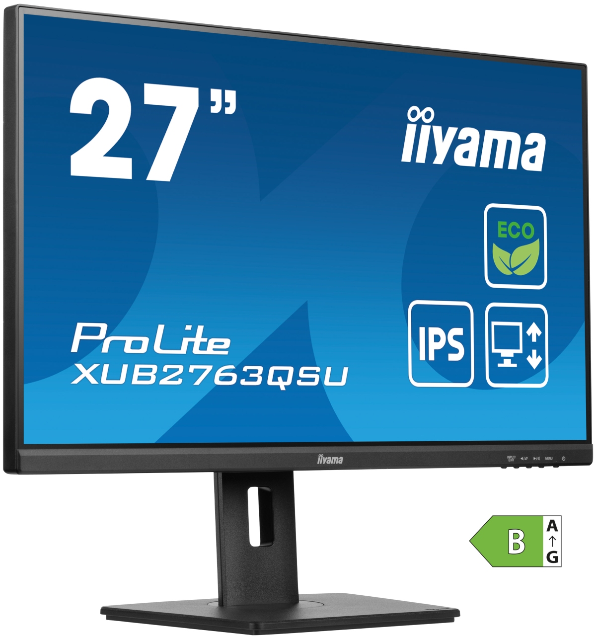 Iiyama 27"  XUB2763QSU-B1 - Ecran PC Iiyama - Cybertek.fr - 2