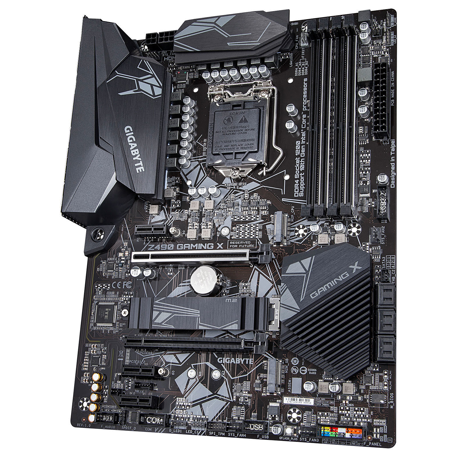 Gigabyte Z490 GAMING X ATX  - Carte mère Gigabyte - Cybertek.fr - 3