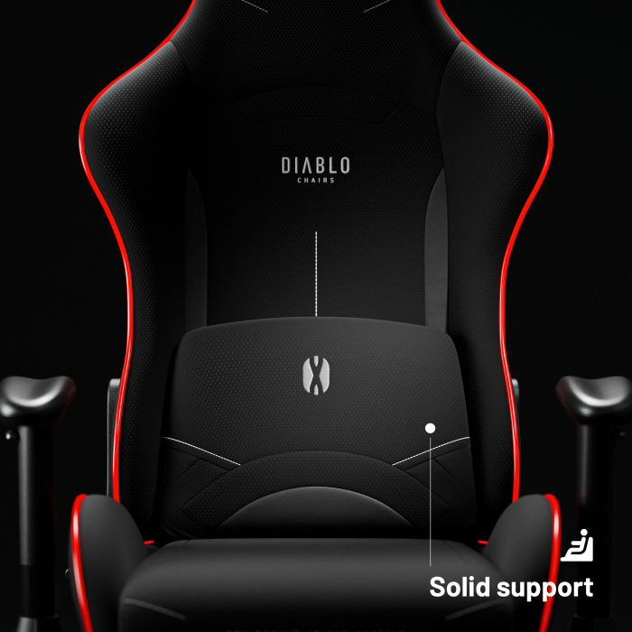 Diablo Chairs  X-Starter LED Noir - Siège PC Gamer - Cybertek.fr - 4