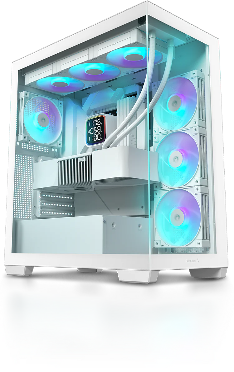 Deepcool MT/SansAlim/ATX Blanc - Boîtier PC Deepcool - Cybertek.fr - 0