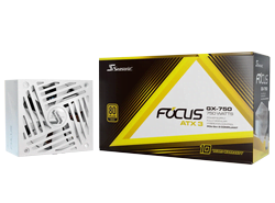 Alimentation Seasonic ATX 750W 80+ Gold - FOCUS-GX-750-V4-WHITE Cybertek