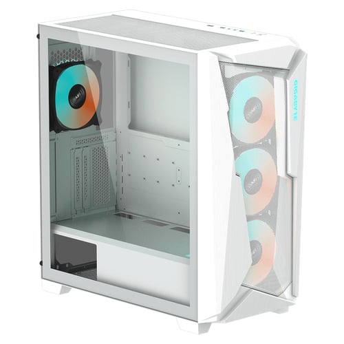 Gigabyte C301 GLASS WHITE V2  - Boîtier PC Gigabyte - Cybertek.fr - 1