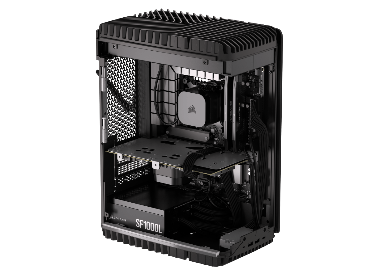 Corsair C1 i500 WOOD i7-14700/4070S/32Go/1To/WIFI/BT/W11 - Barebone et Mini-PC - 7