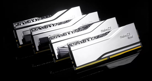 G.Skill Trident Z5 Royal Argent 32Go (2x16Go) DDR5 6400MHz - Mémoire PC G.Skill sur Cybertek.fr - 5