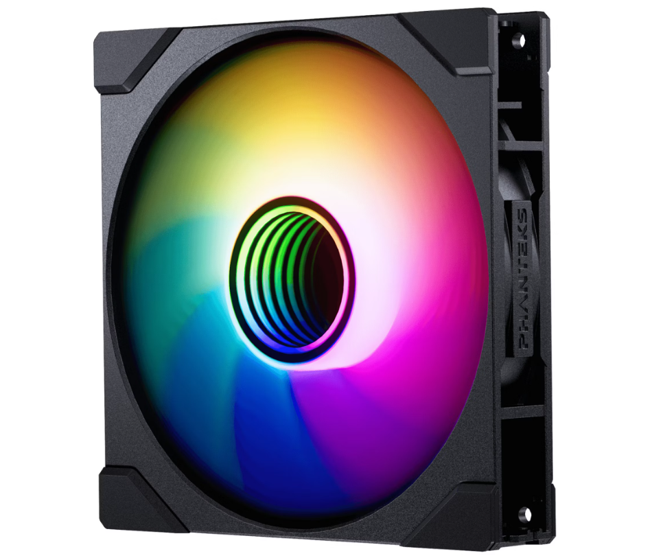 Phanteks M25 Gen2 PWM Noir Reverse Blade (3x140mm) D-RGB - Ventilateur boîtier - 1