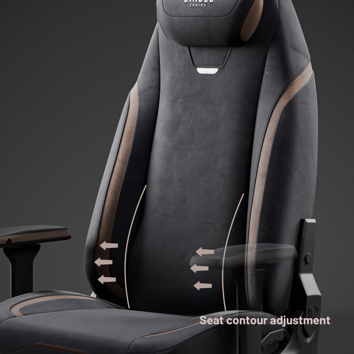 Diablo Chairs  X-Eye Noir - Siège PC Gamer - Cybertek.fr - 8