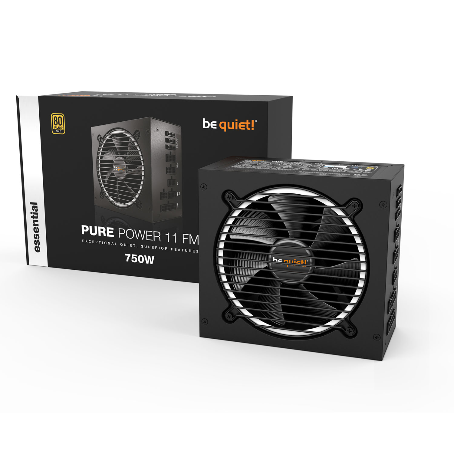 be quiet! Pure Power 11 FM 80+ Gold (750W) - Alimentation - 0