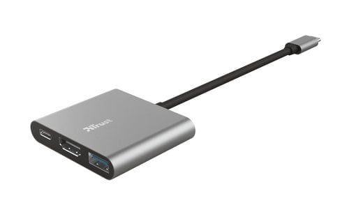 Adaptateur DALYX USB-C 3 en 1 - Accessoire PC portable Trust - 1