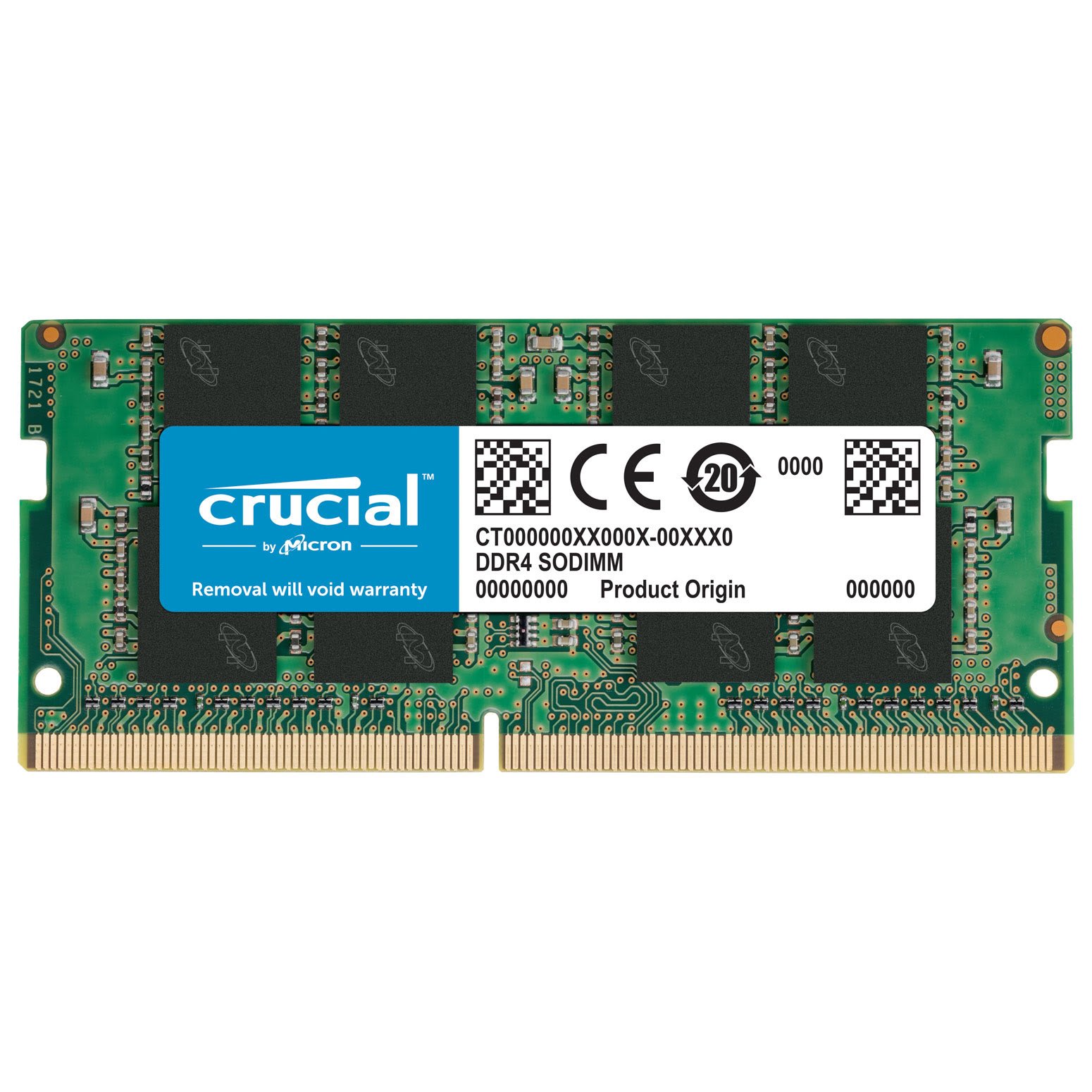Crucial SO-DIMM 16Go DDR4 3200 CT16G4SFRA32A - Mémoire PC portable - 0