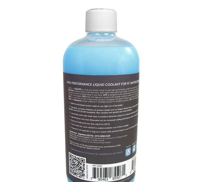 LIQUID COOL Liquide Opaque CFX - 1000ml - Sky Blue - Watercooling - 1