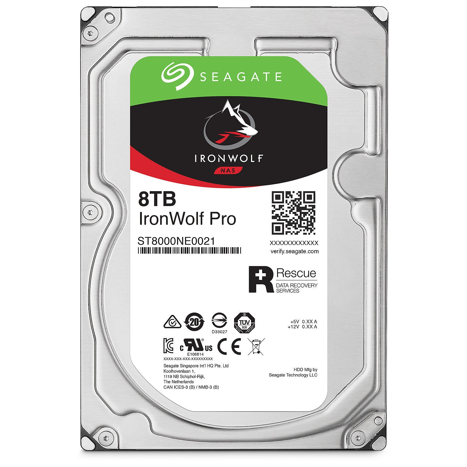 Seagate ST8000NE001  7200 Tr/min - Disque dur 3.5" interne - 2