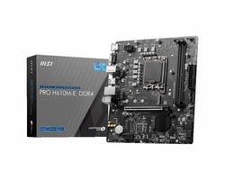 Carte mère MSI PRO H610M-E DDR4 Cybertek