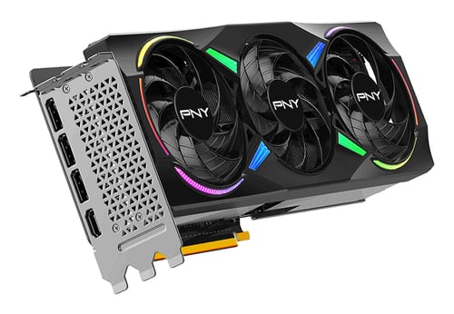 PNY RTX 5070Ti 16GB ARGB Overclocked Triple Fan - Carte graphique - 2