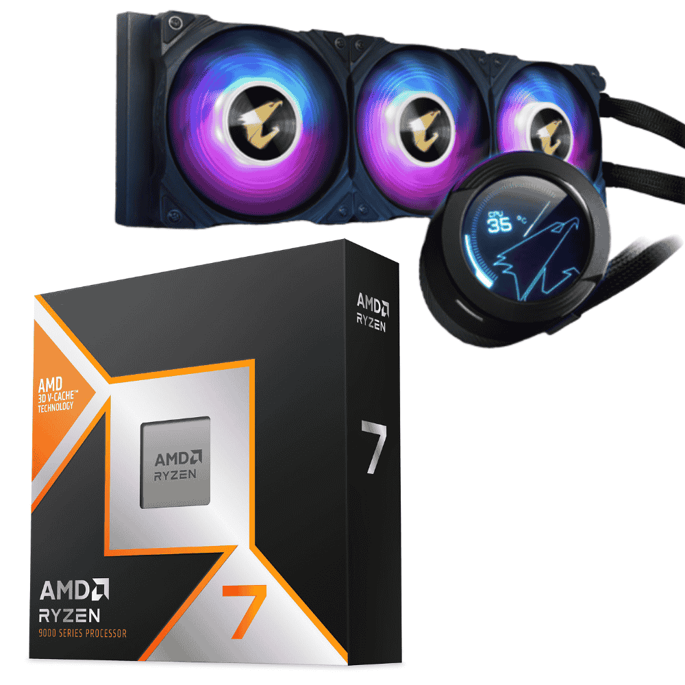 Bundle Ryzen 7 9800X3D + WC WaterForce 360 - Cybertek.fr - 0