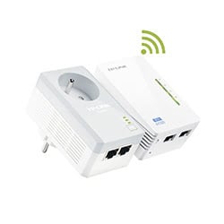 image produit TP-Link  TL-WPA4225KIT (500Mb) WiFi avec prise - Pack de 2 Cybertek