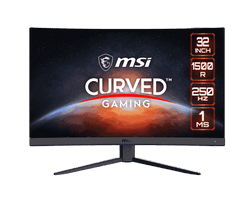 Ecran PC MSI G32C4X - 31.5" CURVE FHD 250Hz VA 1ms FreeSync Premium Cybertek