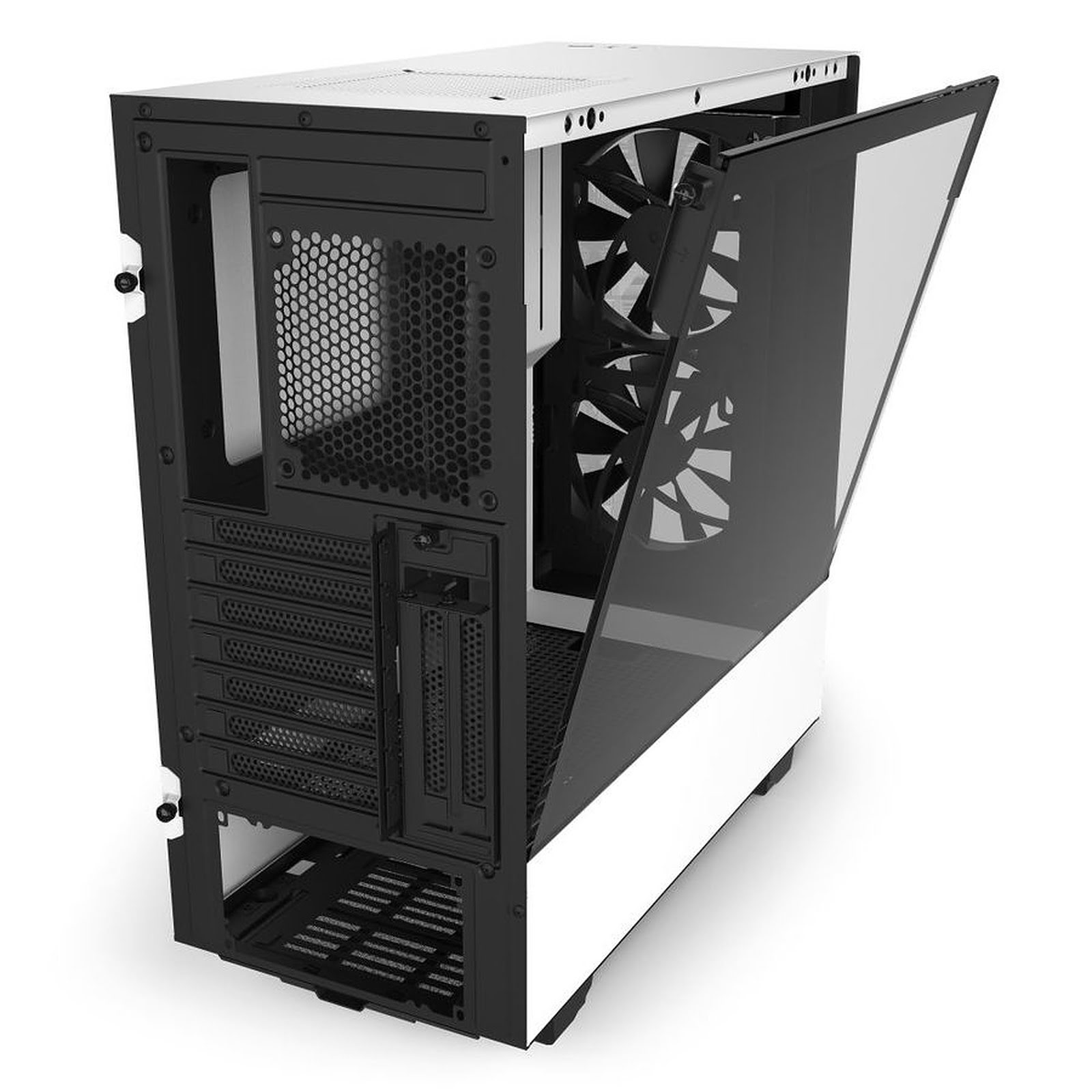 NZXT H510 Elite Noir/Blanc Noir - Boîtier PC NZXT - Cybertek.fr - 2