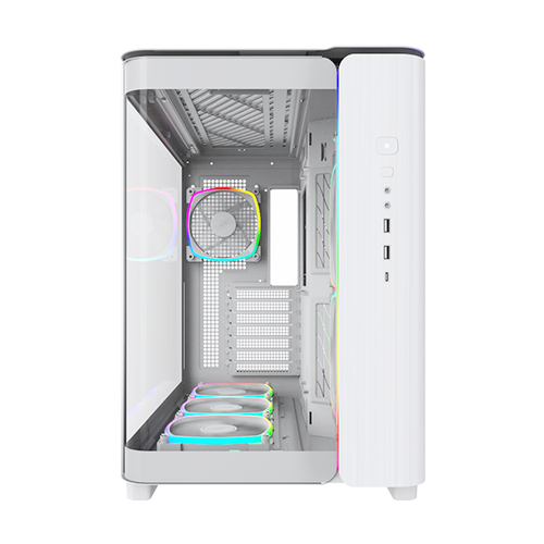 Montech King 95 Pro Blanc Blanc - Boîtier PC Montech - Cybertek.fr - 1