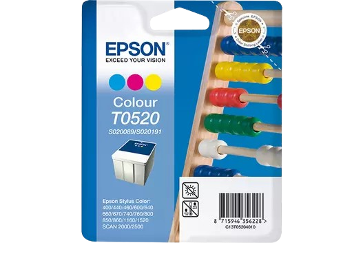 Cartouche S020191/S020089/T052040 Stylus Color 440 pour imprimante Jet d'encre Epson - 0