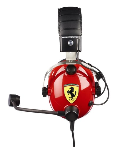 ThrustMaster FERRARI T Stereo Rouge - Micro-casque - Cybertek.fr - 3