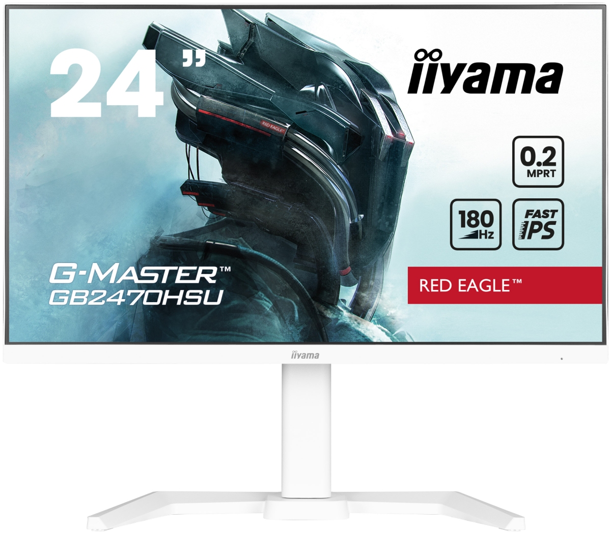 Iiyama 24"  GB2470HSU-W6 - Ecran PC Iiyama - Cybertek.fr - 0