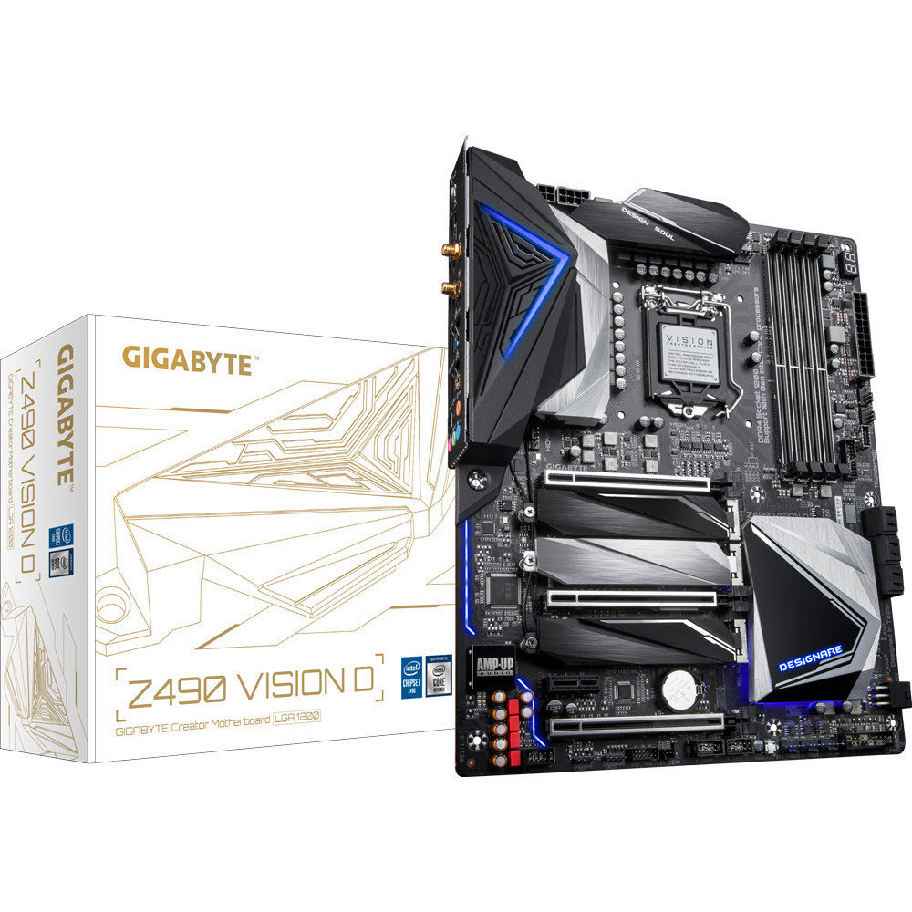 Gigabyte Z490 VISION D ATX  - Carte mère Gigabyte - Cybertek.fr - 0