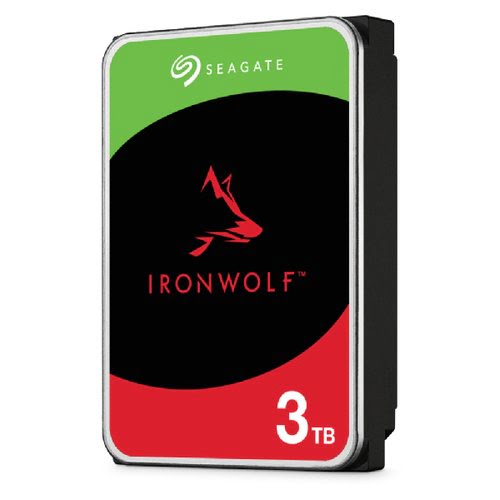 Seagate IRONWOLF 3TB NAS 3.5IN 6GB/S - Disque dur externe Seagate - 1