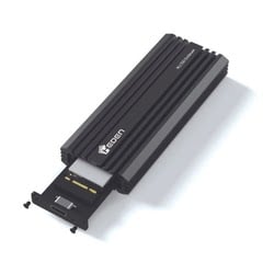 Boîtier externe Heden USB-C 3.2 Gen.2 pour SSD M.2 NVME/SATA Cybertek