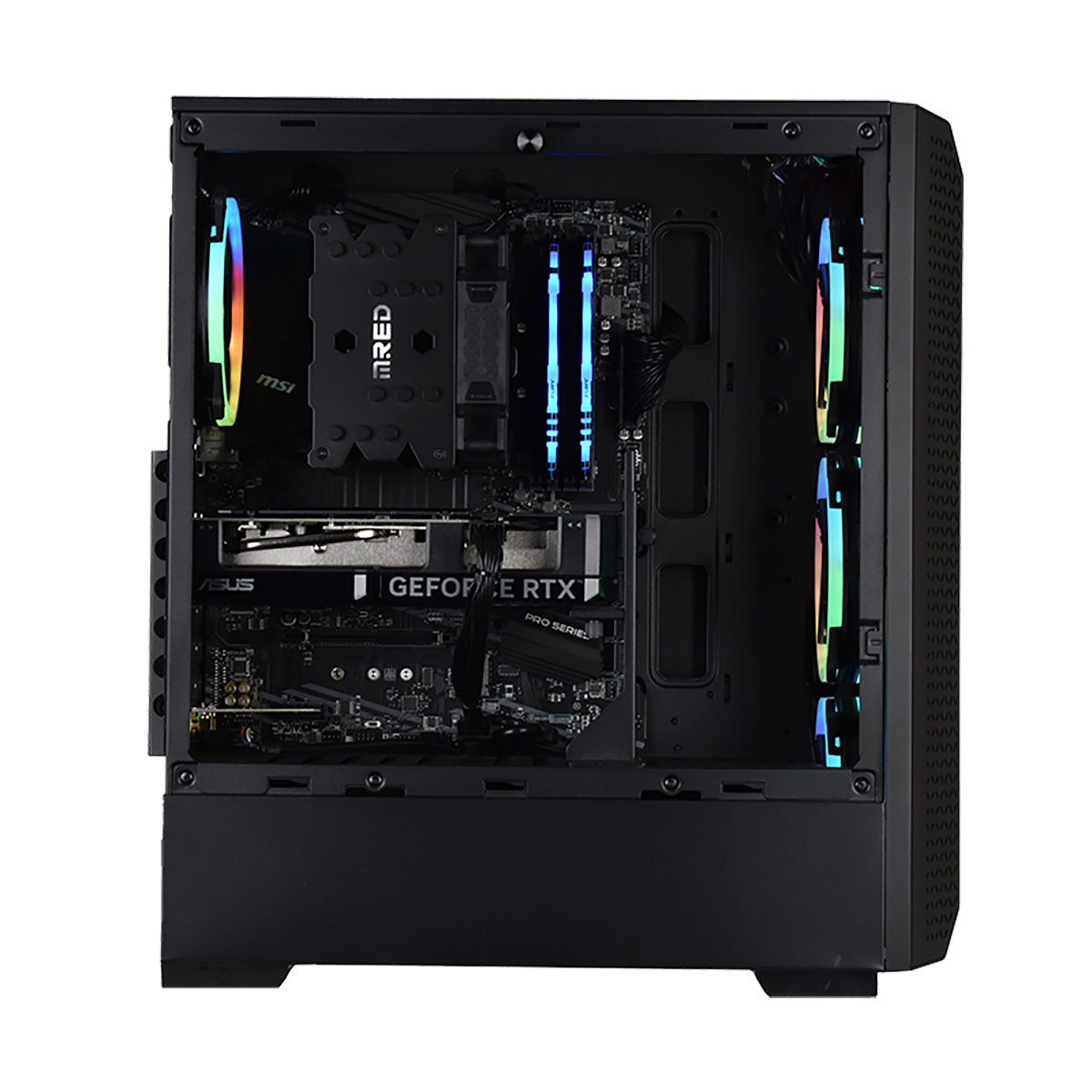 M.RED ViperX - R7-5700X/4060/16Go/1To/W11 (1224) - Achat / Vente PC Fixe sur Cybertek.fr - 1