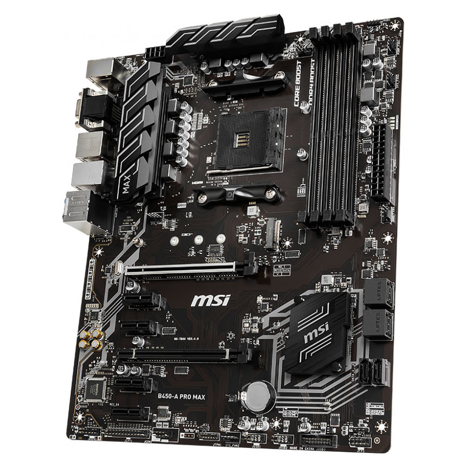 MSI B450-A PRO MAX ATX  - Carte mère MSI - Cybertek.fr - 2