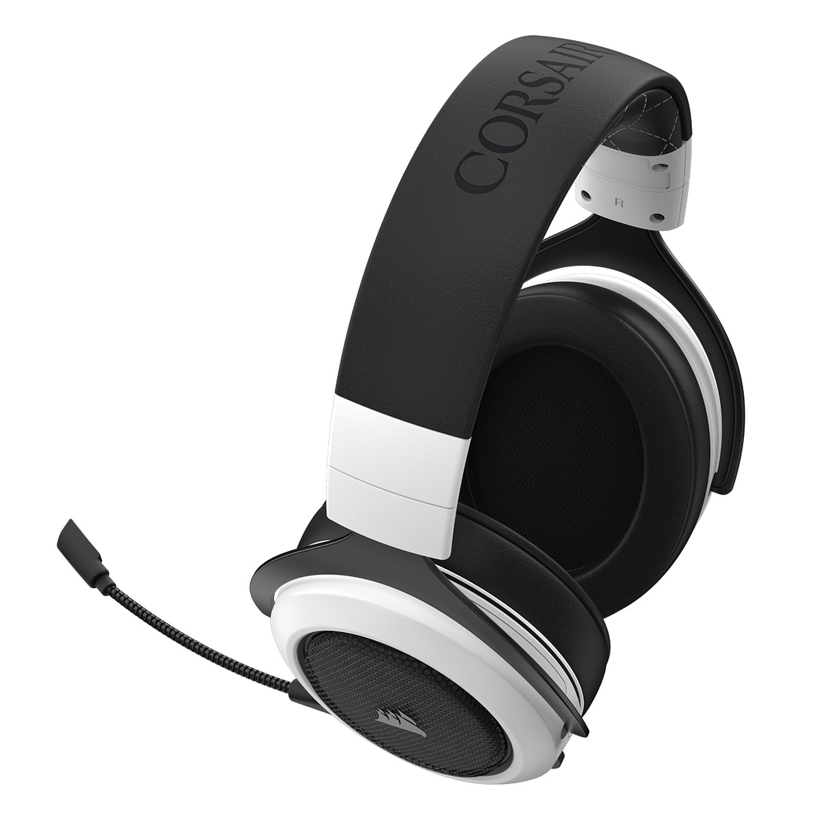 Corsair HS70 Wireless Gaming Headset White -CA-9011177-EU 7.1 Surround - Micro-casque - 2