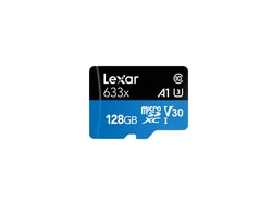 Carte mémoire Lexar Micro SDHC 128Go Class 10 + Adapt LSDMI128BB633A Cybertek