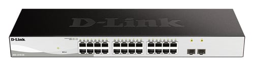 D-Link 26 Ports 10/100/1000 2x SFP - DGS-1210-26/E