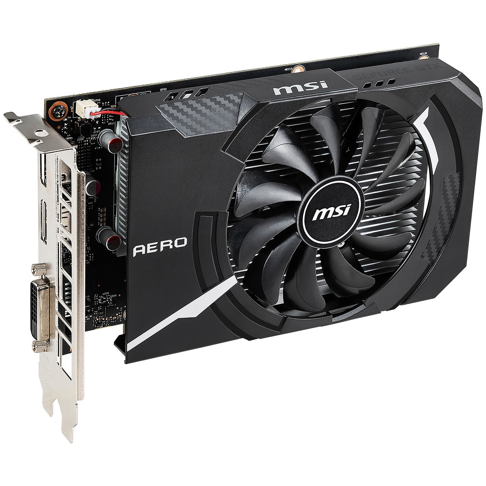 MSI GTX 1650 AERO ITX 4G OC  - Carte graphique MSI - Cybertek.fr - 1